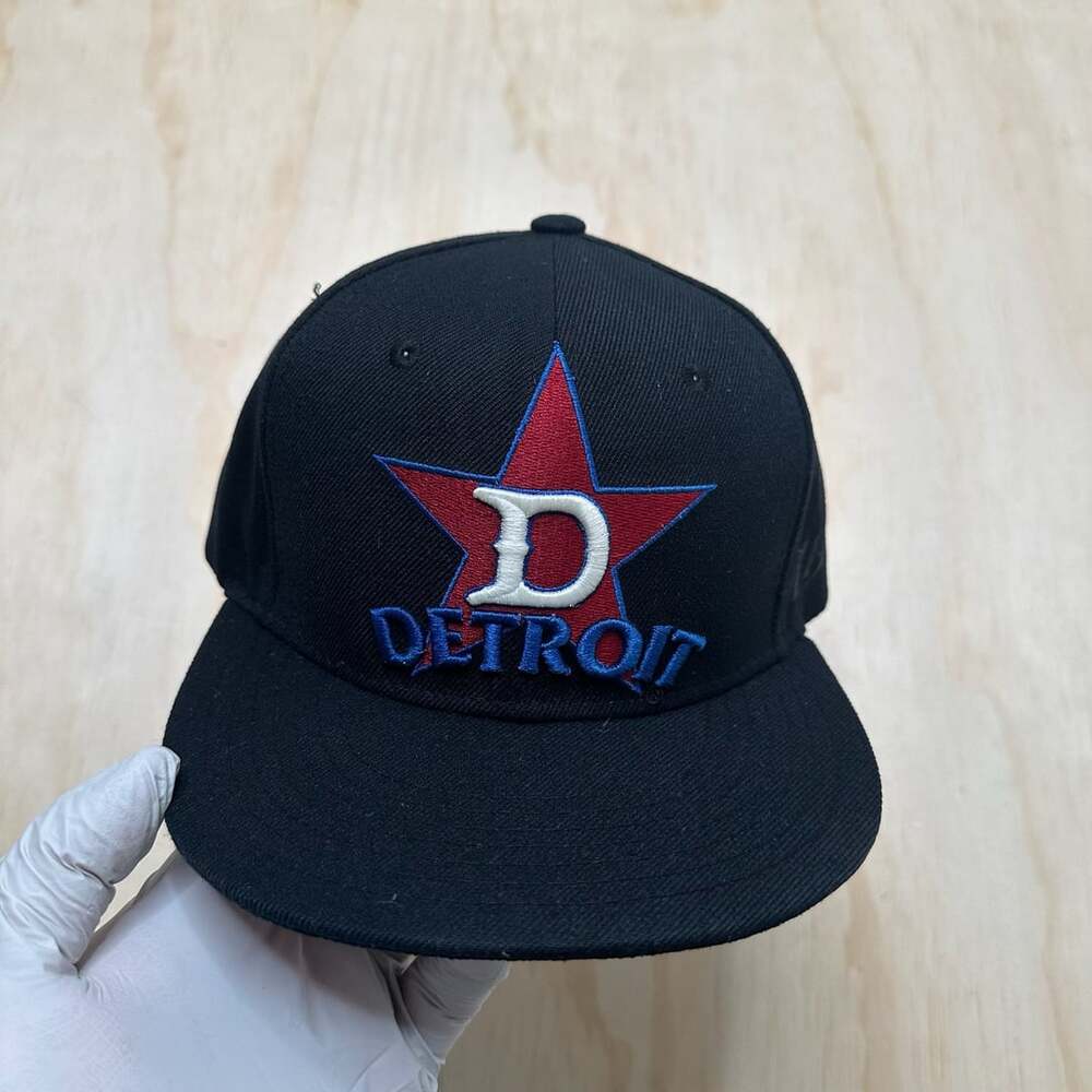 Negro Leagues Baseball Museum Detroit Stars Snapback Hat Black
